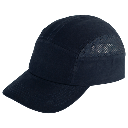 HH-H1 Navy Blue Baseball Bump Caps - original manufacturer photo; Pack of 6