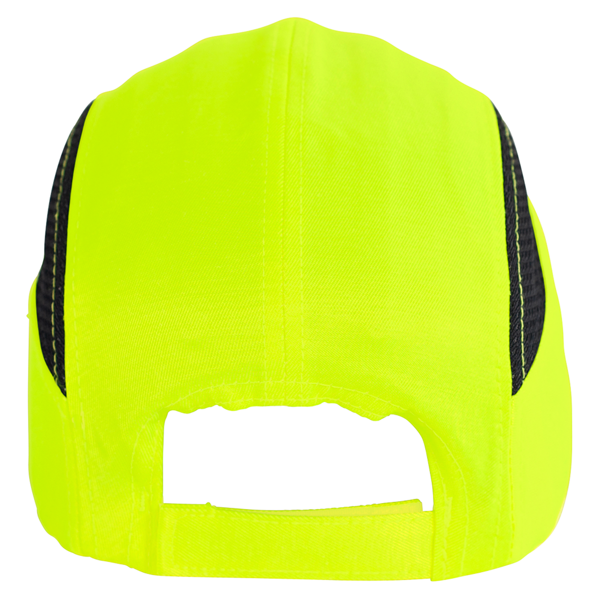 HH-H1 Yellow/Green Baseball Bump Caps - manufacturer detail 2; Pack of 6