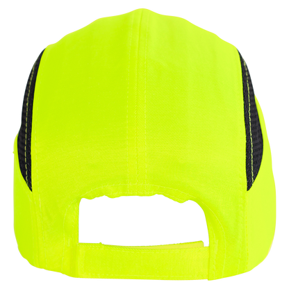 HH-H1 Yellow/Green Baseball Bump Caps - manufacturer detail 2; Pack of 6