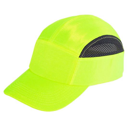 HH-H1 Yellow/Green Baseball Bump Caps - original manufacturer photo; Pack of 6