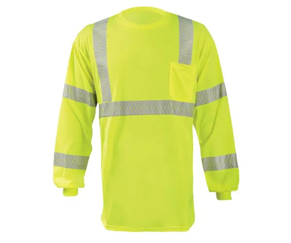Long Sleeve Ocx™ Patented Segmented Tape T-Shirt W-Pocket