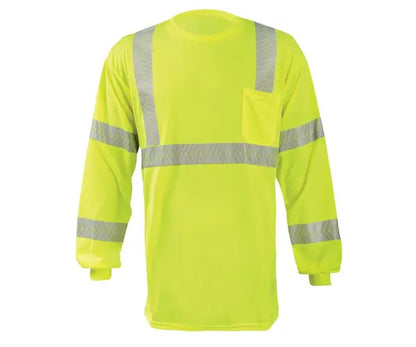 Long Sleeve Ocx™ Patented Segmented Tape T-Shirt W-Pocket
