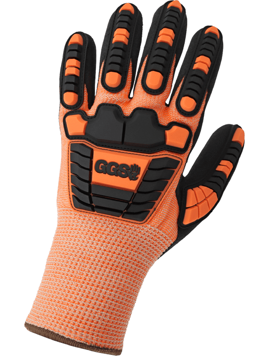 Vise CIA318INT Cut and Impact Resistant Gloves - cut level A5 - tan