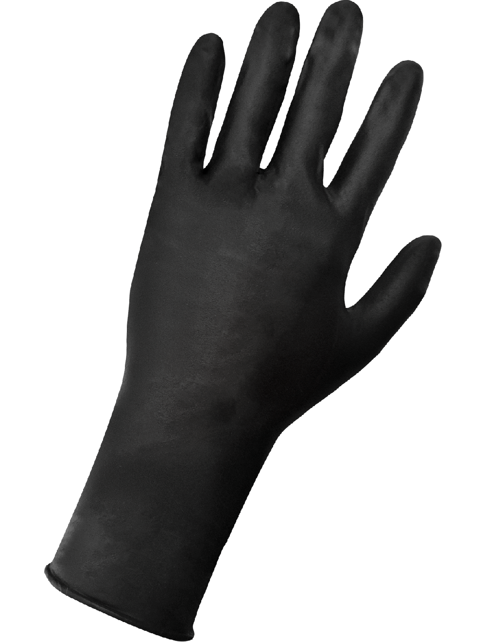 Panther-Guard® - 800F - Disposable Gloves - nitrile coating - black