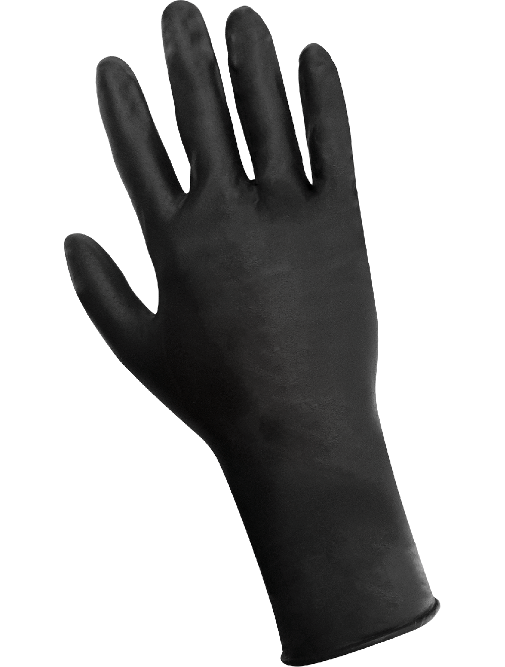 Panther-Guard® - 800F - Disposable Gloves - nitrile coating - black