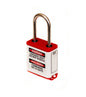 ZING Padlock, 800 Series, 1.5" Shackle, Keyed Alike - 800KA-RED