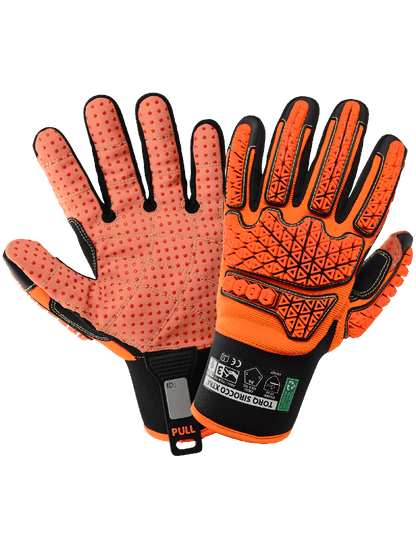 Torq Sirocco Xtra™ - SKG00121GD - Leather Palm Gloves - cut level A6 - black