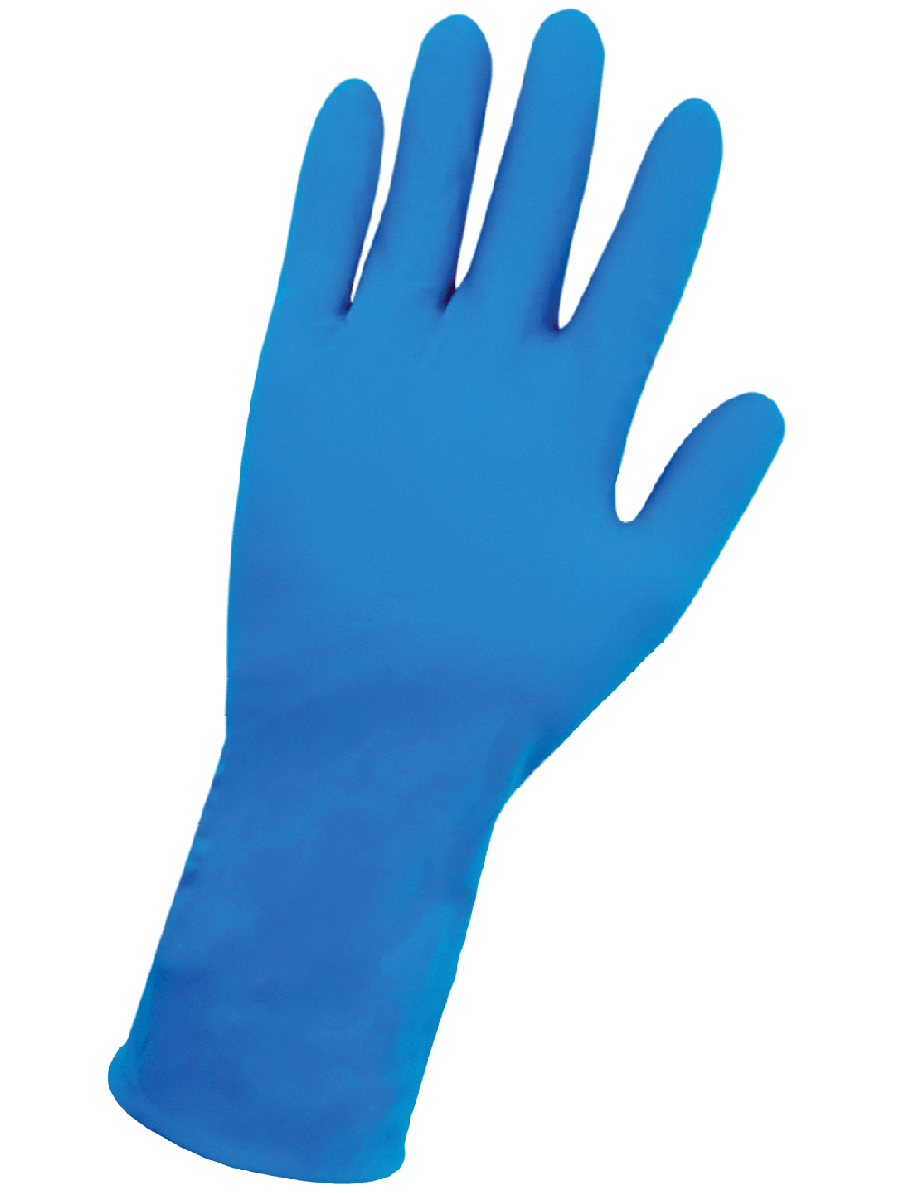 Heavyweight 805PF Disposable Gloves - nitrile - blue