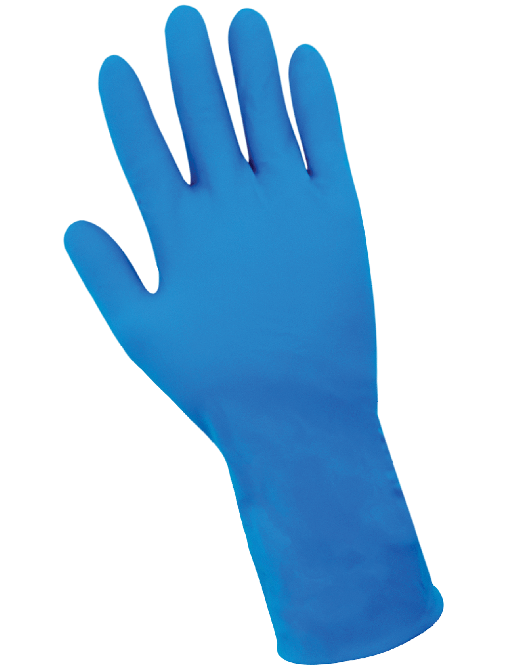Global Glove - 805PF - Disposable Gloves - nitrile coating - blue