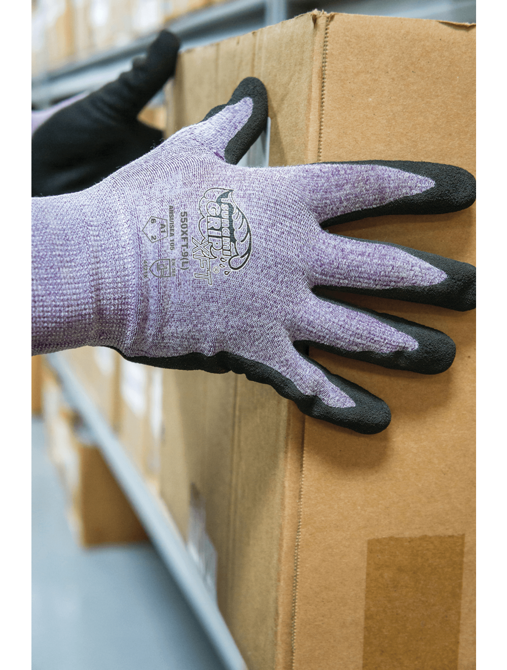 Tsunami Grip® - 550XFT-VP - Gloves - cut level A1 - red