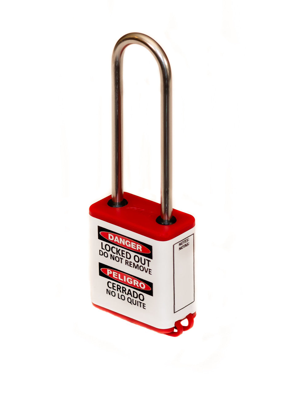 ZING Padlock, 800 Series, 3" Shackle, Keyed Different - official Zing product image 1