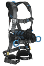 FallTech FT-One 3D Construction Belted Full Body Harness, Tongue Buckle Leg Adjustments product image