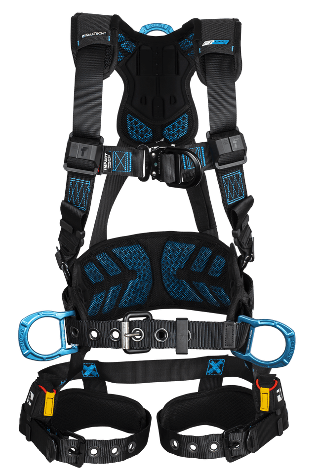 FT-One® 4D Construction Climbing Full Body Harness, Tongue Buckle Leg Adjustments