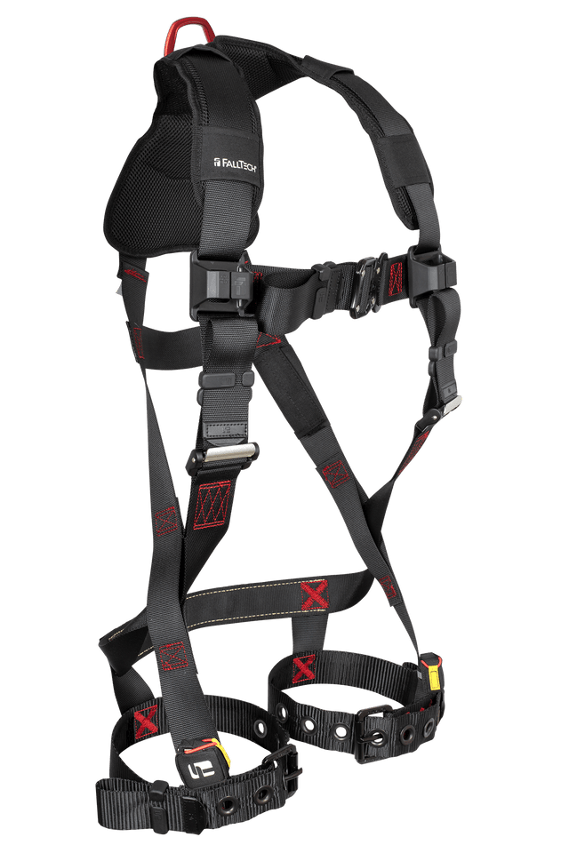 FT-Iron® 1D Standard Non-Belted Full Body Harness, Tongue Buckle Leg Adjustment