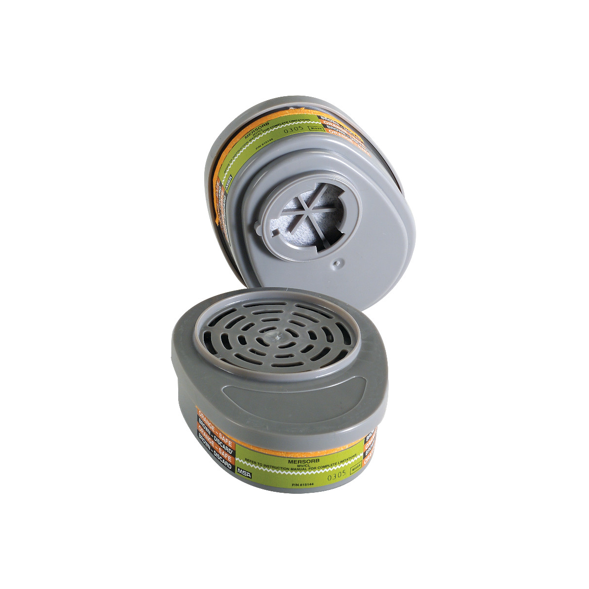MSA Advantage® Chemical and Combination Cartridges - CARTRIDGES, ADV, MERSORB, 2/PKG