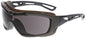 MCR Safety HB5 - Hydroblast® HB5 Series - Premium MAX6® Anti-fog Lens Coating - Soft TPR Goggle Designed Seal - ANSI D3, D4, and D5 Rated - Elastic Strap Connects to Temples - Strap Included