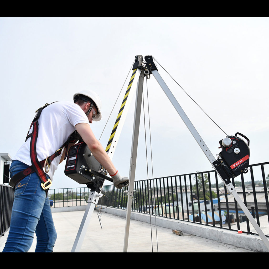 KStrong® BRUTE™ 60 ft. Wire Cable 3-Way Rescue Retrieval SRL-R (ANSI)