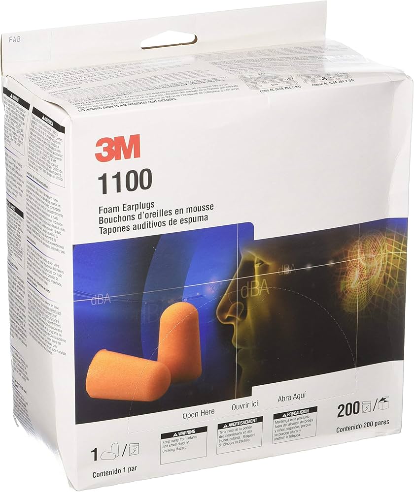3M™ 1100 Earplugs