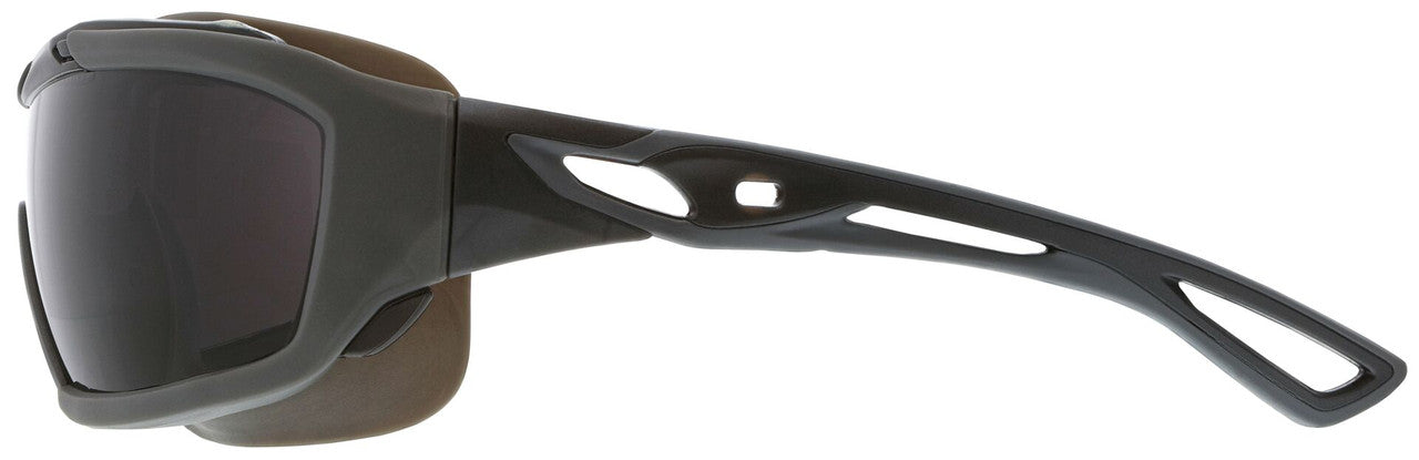 MCR Safety HB5 - Hydroblast® HB5 Series - Premium MAX6® Anti-fog Lens Coating - Soft TPR Goggle Designed Seal - ANSI D3, D4, and D5 Rated - Elastic Strap Connects to Temples - Strap Included — manufacturer image 4