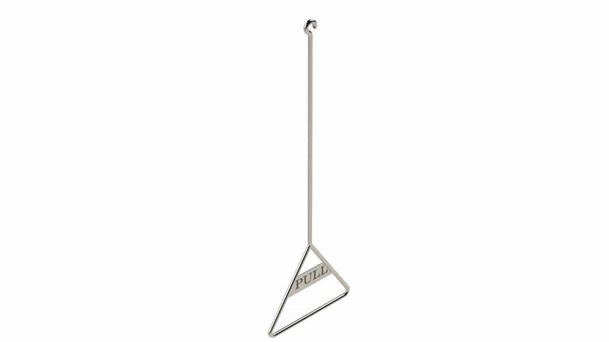 ZING Emergency Shower Replacement Pull Rod, Stainless Steel, 25" - official Zing product image 1