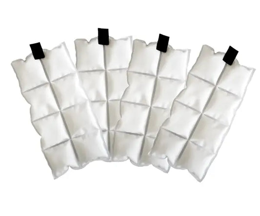 Occunomix CoolPax Inserts W/ Hook & Loop Stabilizer - Extra Set For 4531 6626 Lt 6626F-Pev Cooling PPE One Size model 7065-V