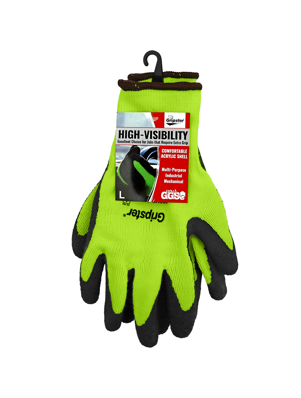 Gripster® - 300NB - Gloves - cut level A2 - black