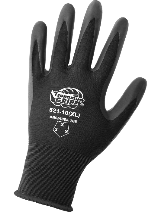 Tsunami 521 Work Gloves - foam nitrile