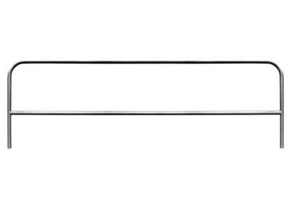 Frontline Guardrail Section for Concrete or Steel Substrates