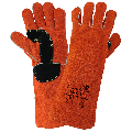 Global Glove - 1200 - Leather Welding Gloves - cut level A2 - red