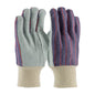 PIP 86-4104 – Regular Grade Split Cowhide Leather Palm Glove with Fabric Back - Men’s