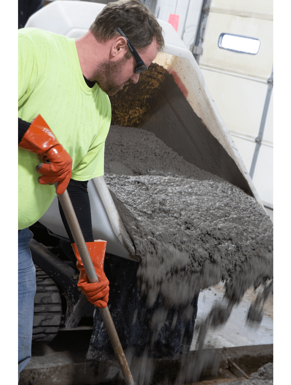 FrogWear® - 8620 - Chemical Handling Gloves - pvc coating - orange