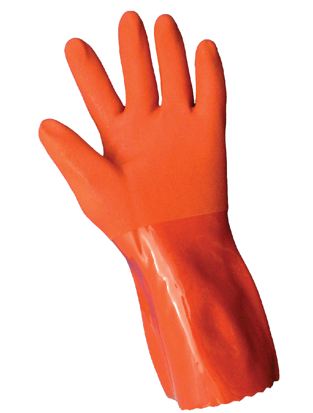 FrogWear® - 8620 - Chemical Handling Gloves - pvc coating - orange
