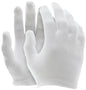 Cotton Lisle Inspection Gloves, Medium Weight, Reversible, Hemmed