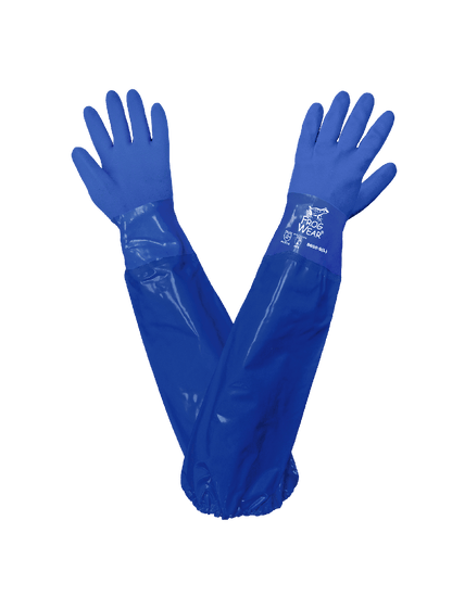 FrogWear® - 8690 - Chemical Handling Gloves - cut level A1 - blue