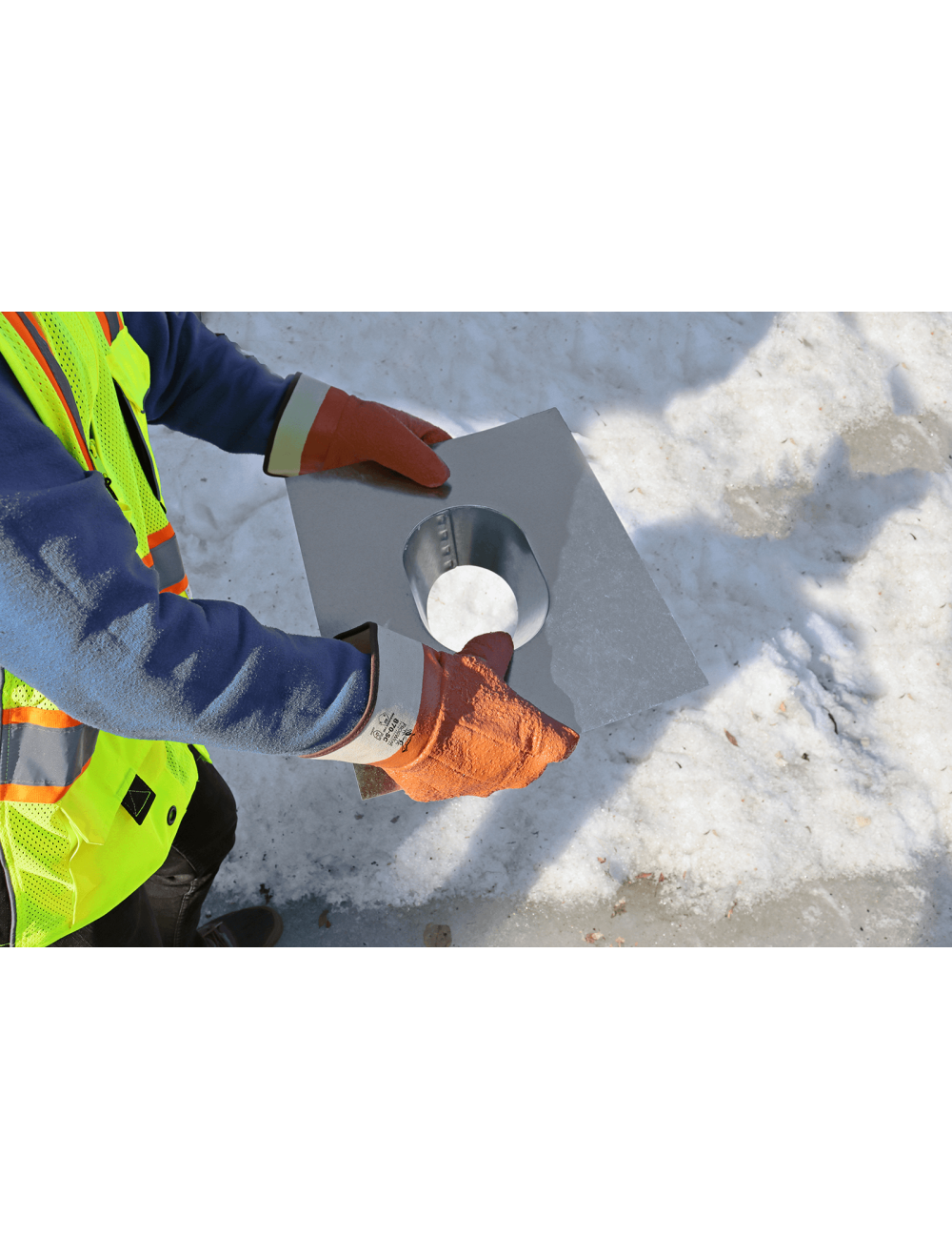 FrogWear® - 870-SC - Gloves - cut level A2 - orange