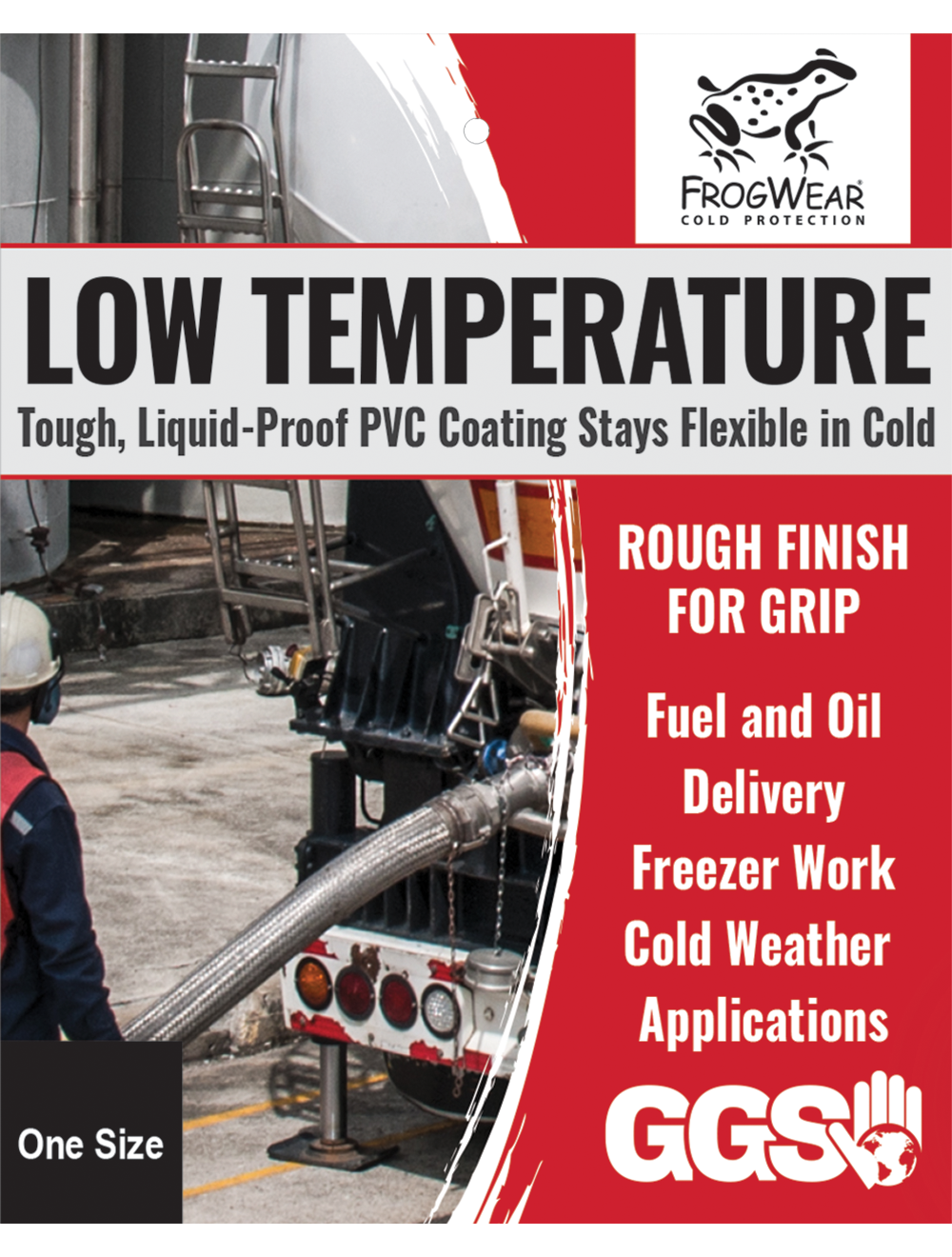 FrogWear® - 870-SC - Gloves - cut level A2 - orange