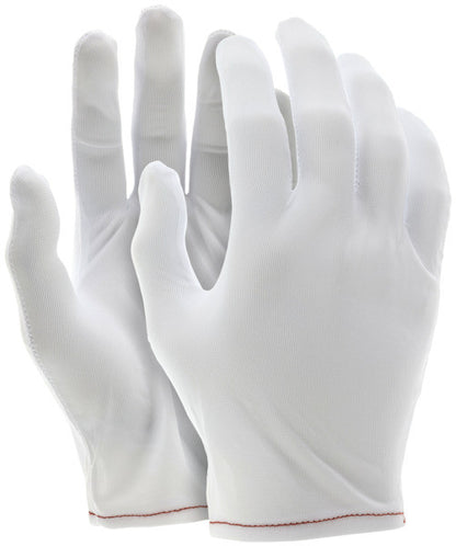 Nylon Inspector Gloves, Reversible 2-Piece, Low-Lint, Ambidextrous