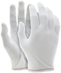 Nylon Inspector Gloves, Reversible 2-Piece, Low-Lint, Ambidextrous