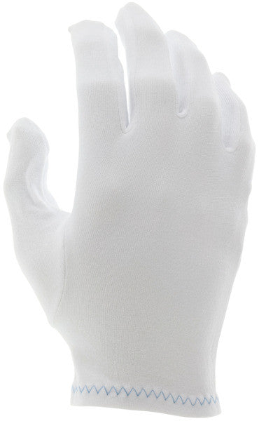 Stretch Nylon Inspector Gloves, Reversible, Fourchette Fingers, Low-Lint