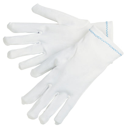 Stretch Nylon Inspector Gloves, Reversible, Heavy Weight, Fourchette Fingers