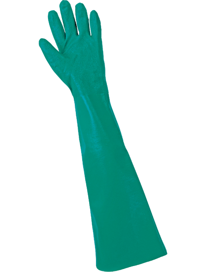 FrogWear® - 8772 - Supported Gloves - nitrile coating - green