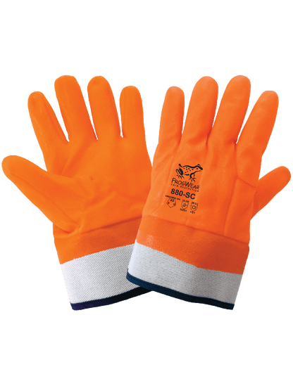 FrogWear® 880-SC Chemical Handling Gloves - cut level A3 - tan