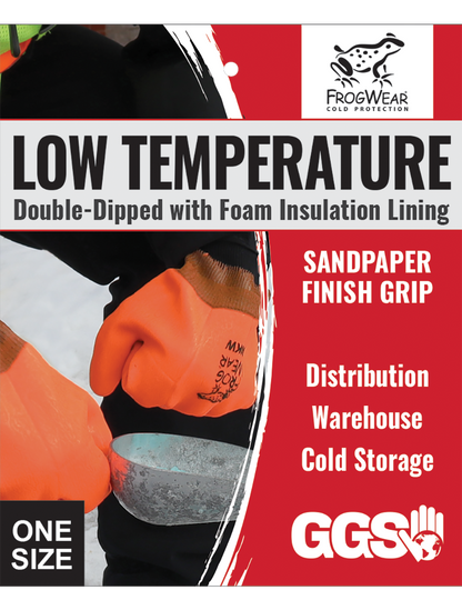 FrogWear® - 880KW - Chemical Handling Gloves - cut level A3 - orange