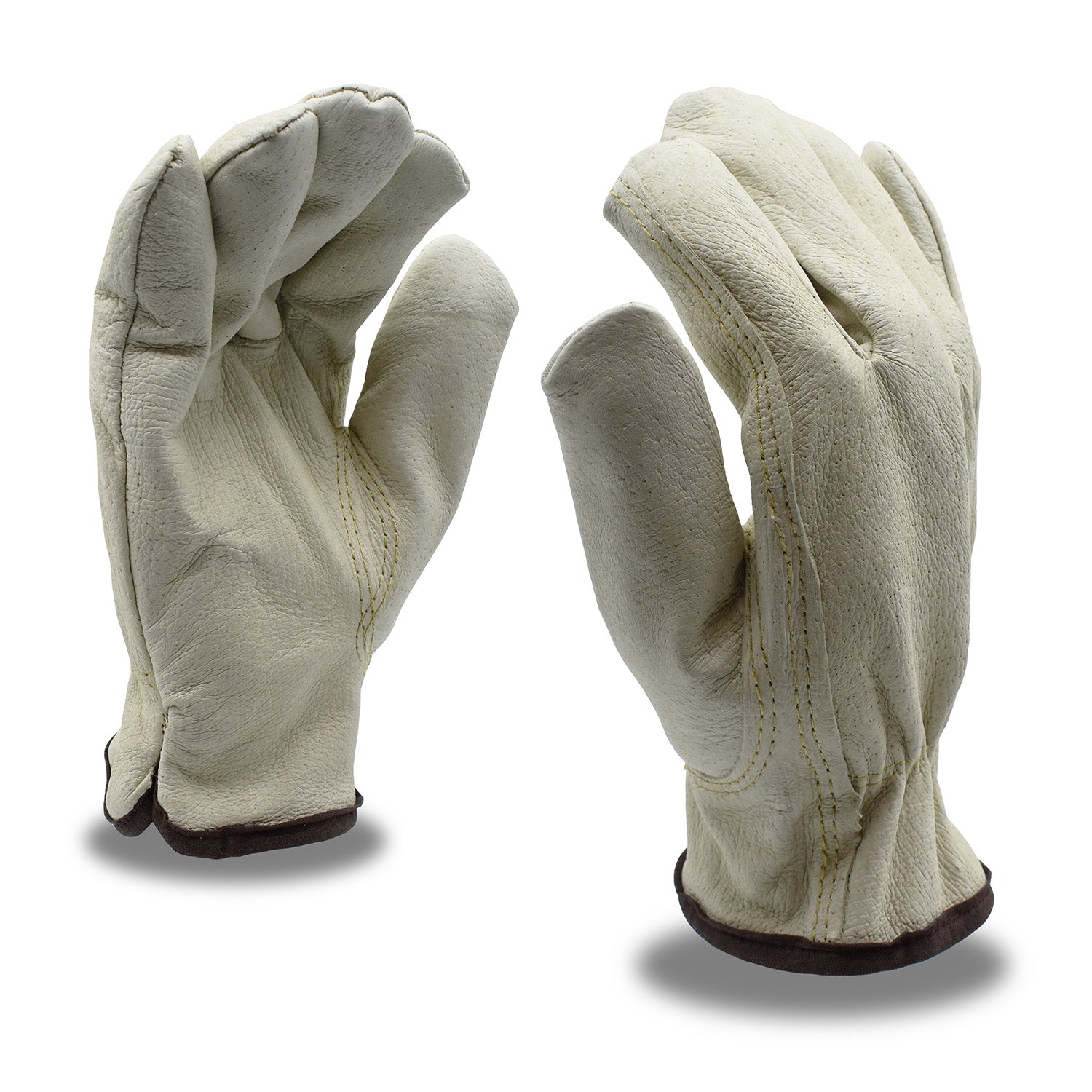 Cordova Premium Grain Pigskin Driver, Red Fleece #8922XL