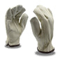 Cordova Premium Grain Pigskin Driver, Red Fleece #8922XL