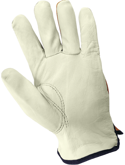Global Glove - 3200BS - Leather Gloves - red