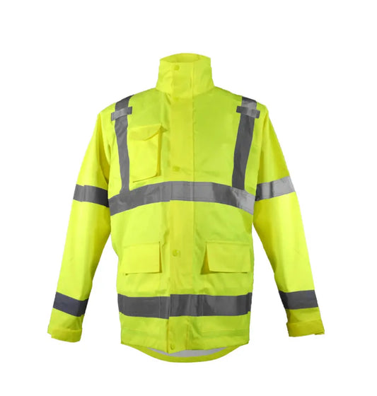 Occunomix Lightweight Ripstop Rain Jacket Rainwear Yellow S model LUX-RSLTJ-YS
