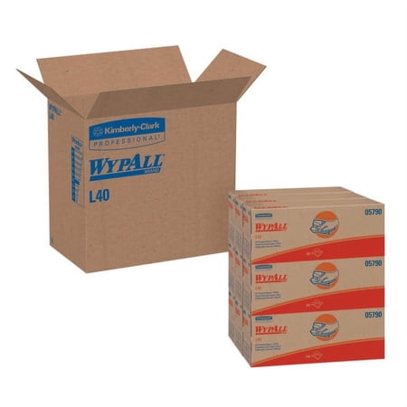 Kimberly-Clark Professional 9.8"X16.4" White WypAllplus Wiper All-Purpose - 05790
