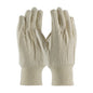 PIP 90-908 – Premium Grade Cotton Canvas Single Palm Glove - Knit Wrist