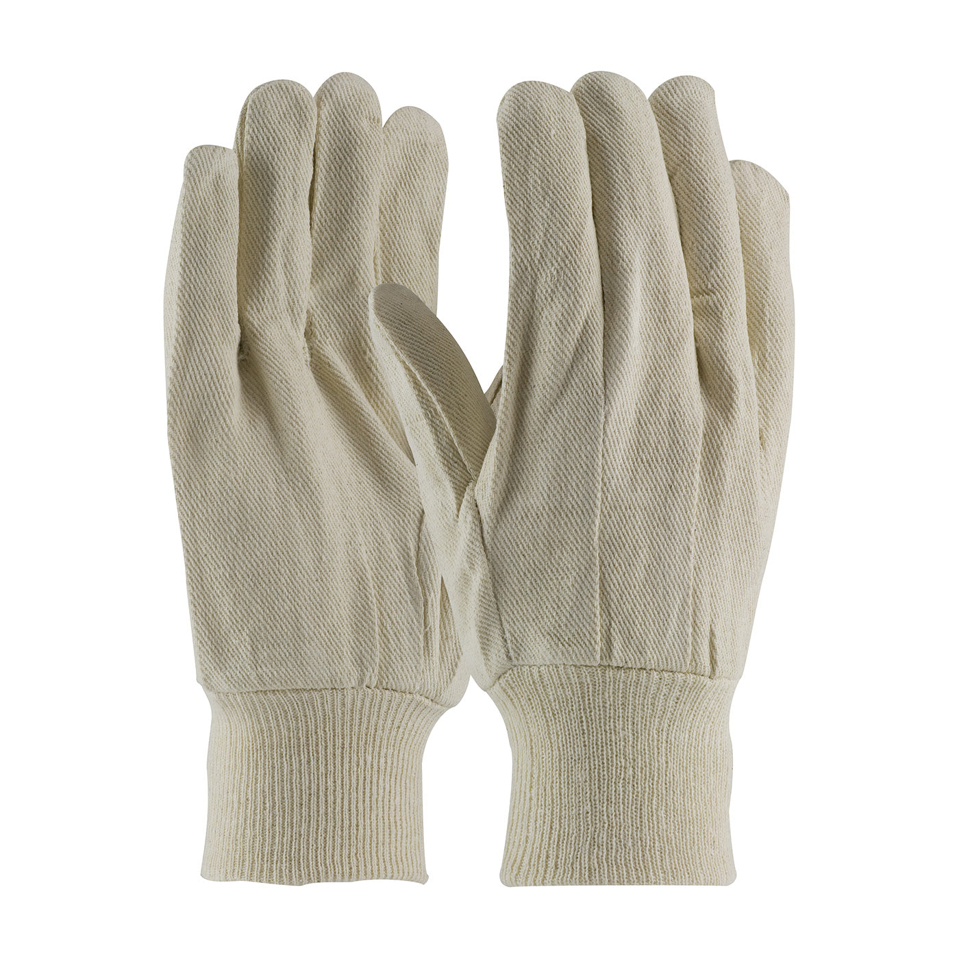 PIP 90-908I – Economy Grade Cotton/Polyester Canvas Single Palm Glove - Knit Wrist